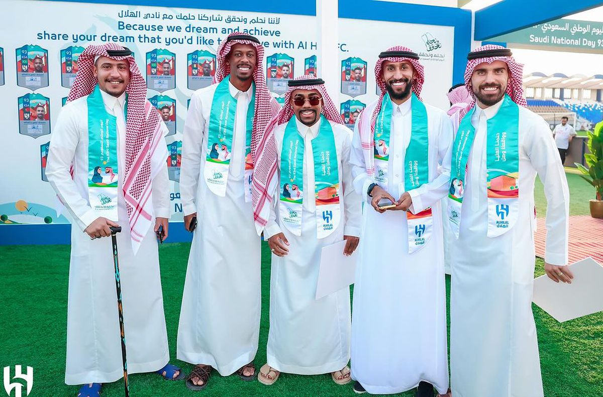 Florin Tănase și Andrei Burcă au sărbătorit ziua națională a Arabiei Saudite