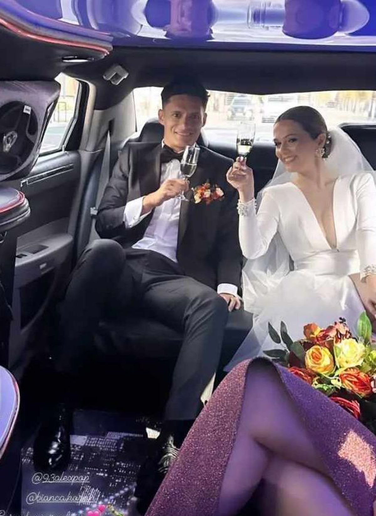 Alexandru Pop s-a căsătorit cu Bianca