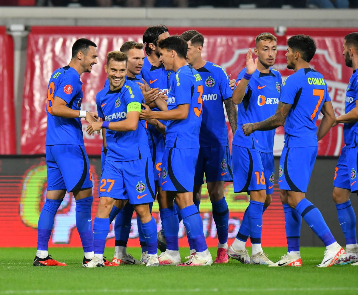 Imagini din meciul Sepsi - FCSB, 24 septembrie 2023