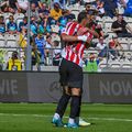 Virgil Ghiță (26 de ani), fundașul central al celor de la Cracovia, a marcat un nou gol în Polonia. A făcut-o în eșecul cu Sandecja, scor 2-3. / foto: Imago Images