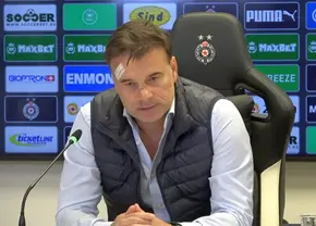 Scene ireale la derby-ul Serbiei! Antrenorul lui Partizan a fost rănit de ultrași, după umilința cu Steaua Roșie » A venit la conferință bandajat, a plâns și și-a dat demisia: „Cui m-am vândut eu?!”