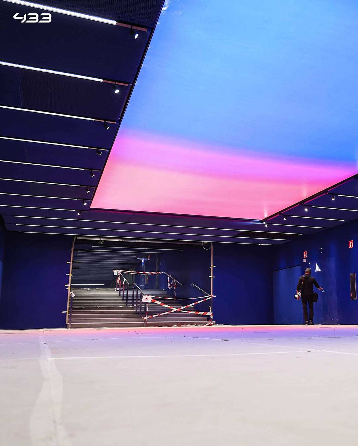 Cum arată Camp Nou după doi ani de lucrări. Foto: Instagram @433