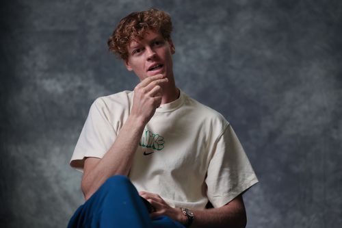 Jannik Sinner înainte de startul turneului de la Beijing Foto: Guliver/GettyImages