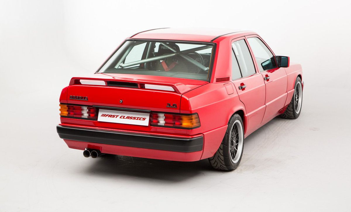 Mercedes 190, mașina lui Ayrton Senna