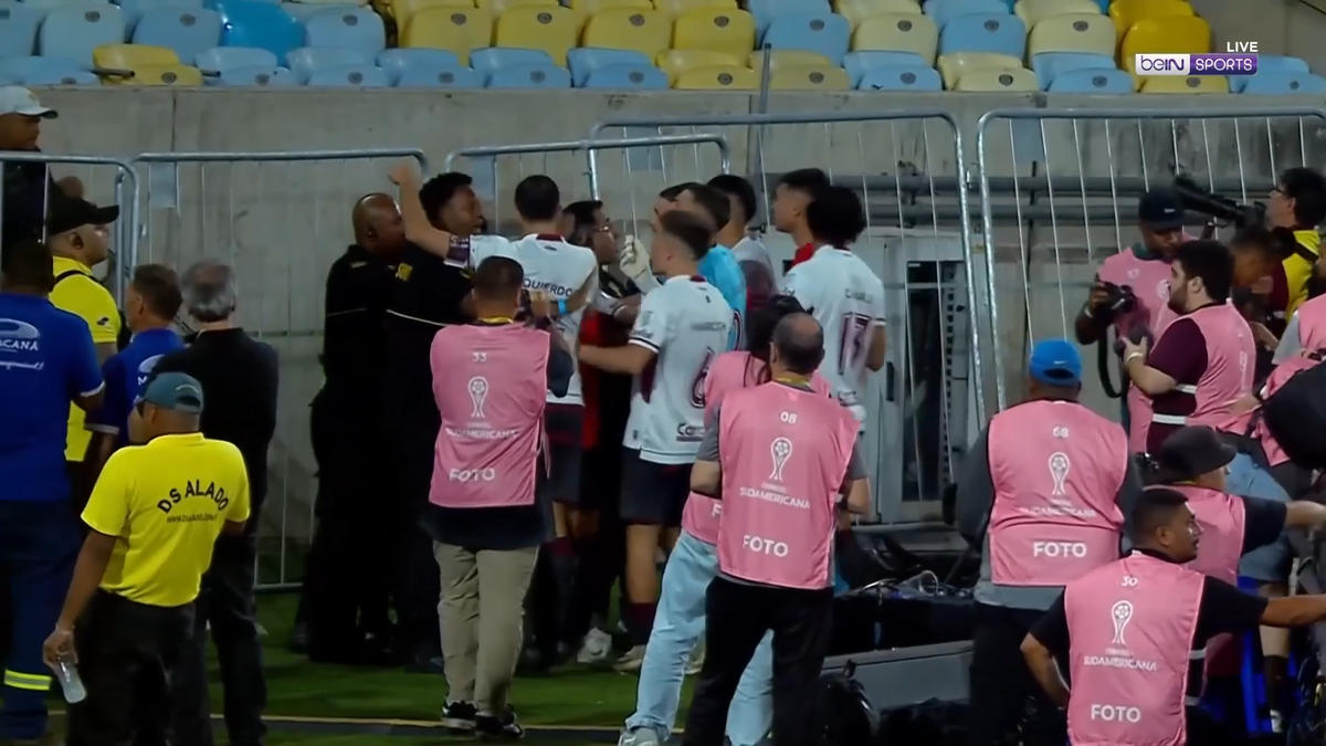 Bătaie între fanii lui Lanus și poliție