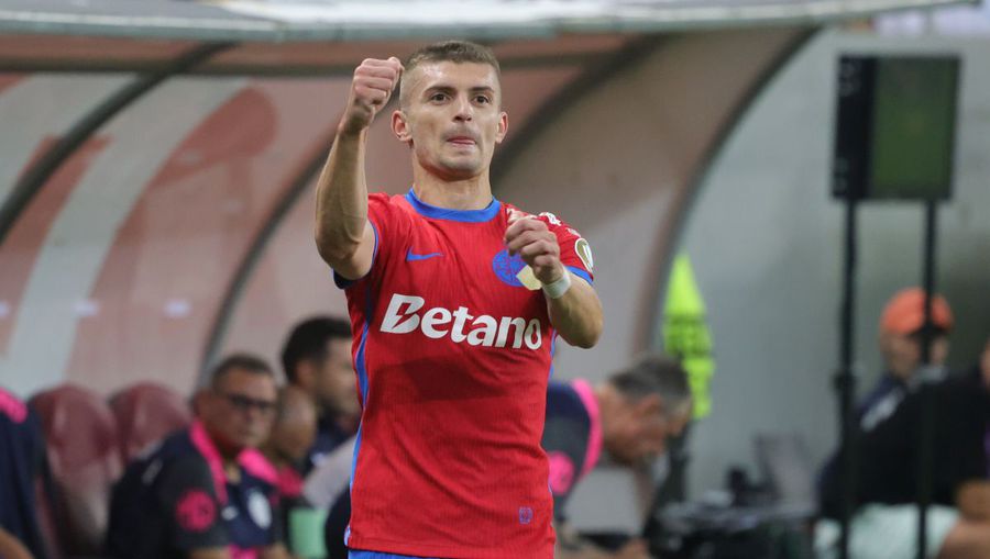 Tănase e cotat la 2,5 milioane de euro pe portalul de specialitate Transfermarkt Dilemă rezolvată: el merită să fie căpitanul lui FCSB!