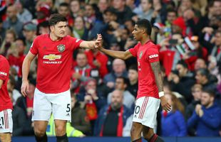 PARTIZAN - MAN. UNITED // Moment amuzant oferit de Harry Maguire în Europa League » A uitat că este căpitan și s-a dus direct pe teren