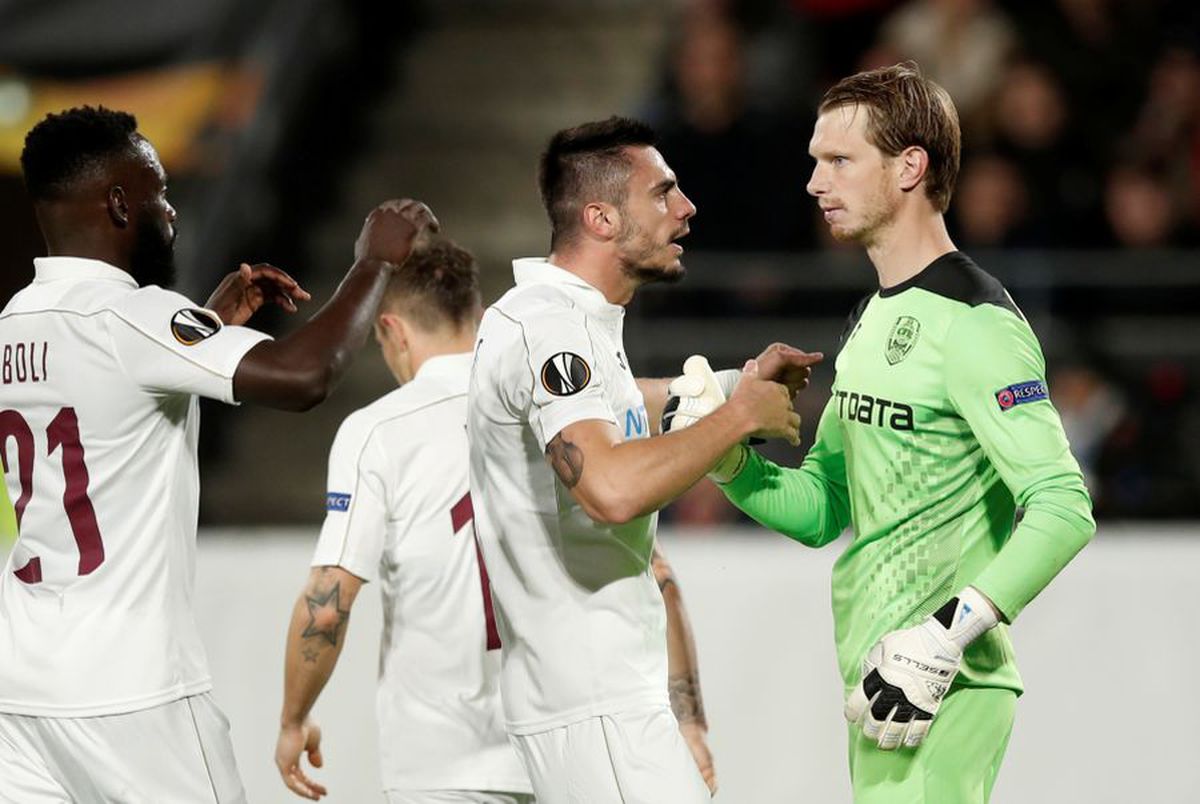 RENNES - CFR CLUJ 0-1// VIDEO + FOTO  CFR, victorie cu ochii vineți! Repriză secundă PENIBILĂ: echipa lui Dan Petrescu, incapabilă să domine o adversară rămasă în 8 oameni de câmp