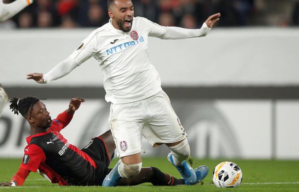 RENNES - CFR CLUJ 0-1// VIDEO + FOTO  CFR, victorie cu ochii vineți! Repriză secundă PENIBILĂ: echipa lui Dan Petrescu, incapabilă să domine o adversară rămasă în 8 oameni de câmp