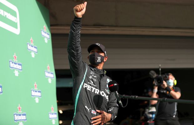 Lewis Hamilton e de neoprit! Pole-position în Marele Premiu al Portugaliei, după o bătălie palpitantă cu Bottas