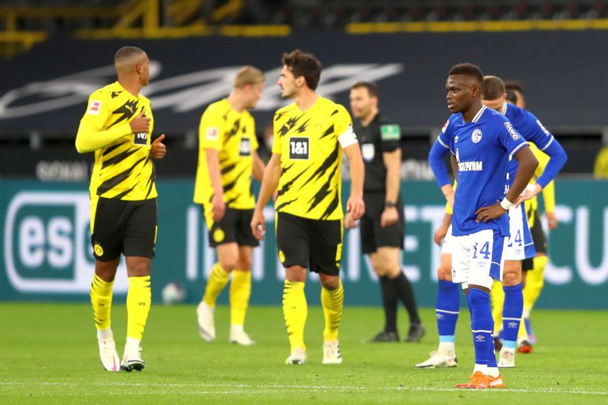 Borussia Dortmund - Schalke 3-0. Haaland &co. și-au executat rivala în „Revierderby” » Supergol al norvegianului