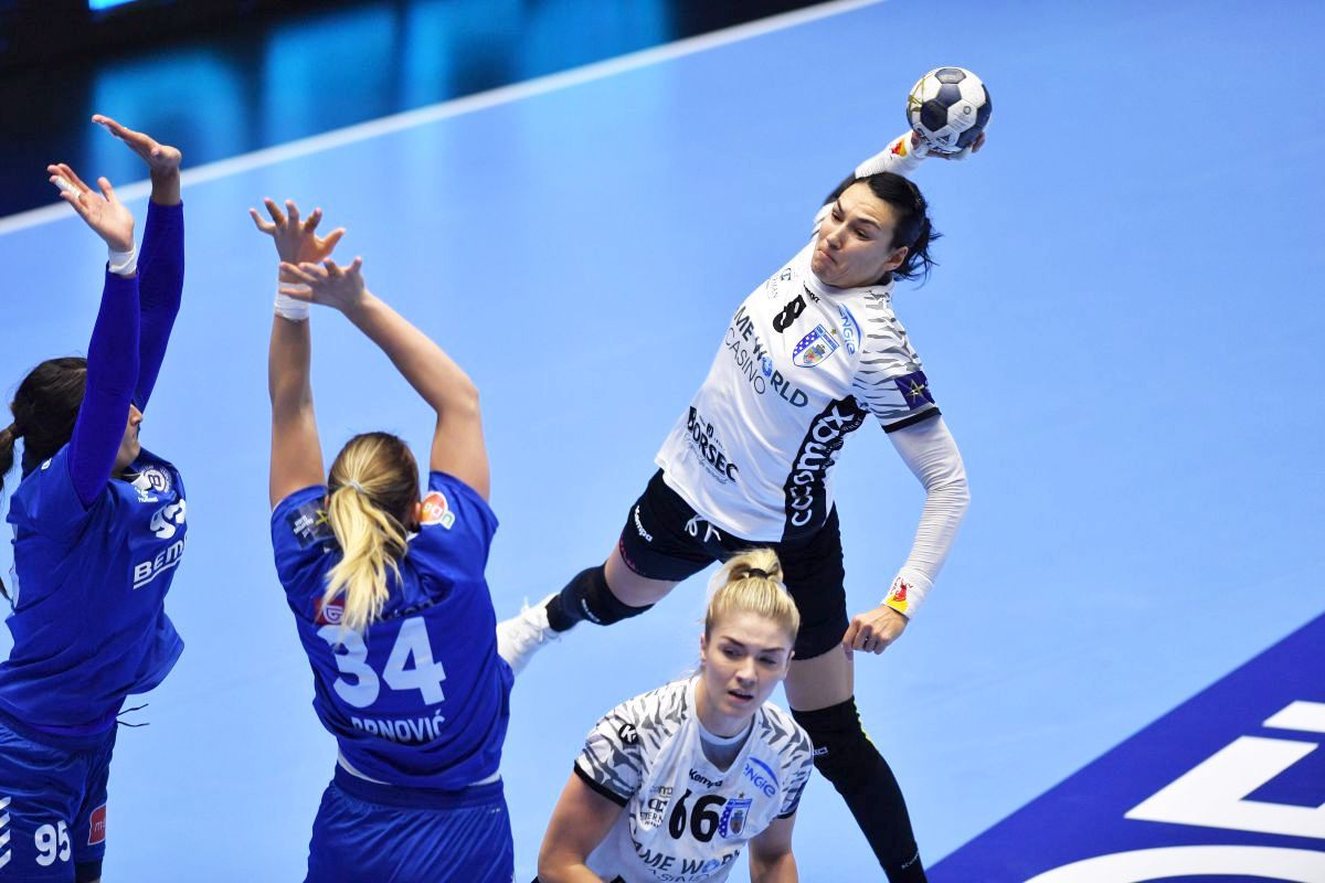 CSM București - Buducnost 30-22 » A treia victorie consecutivă în Liga Campionilor pentru „tigroaice”