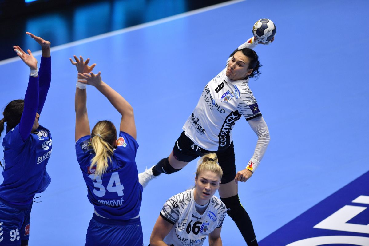 CSM București - Buducnost 30-22 » A treia victorie consecutivă în Liga Campionilor pentru „tigroaice”