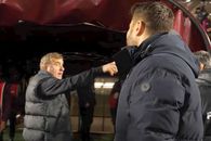 Au apărut imaginile! Ce i-a zis Hagi lui Adrian Mutu la finalul meciului cu Rapid, când a plecat val-vârtej