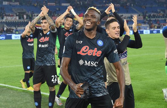 Napoli își continuă traseul remarcabil după victoria cu AS Roma! Doar Mourinho protestează: „Felicitări că ne-a învins fără să merite”