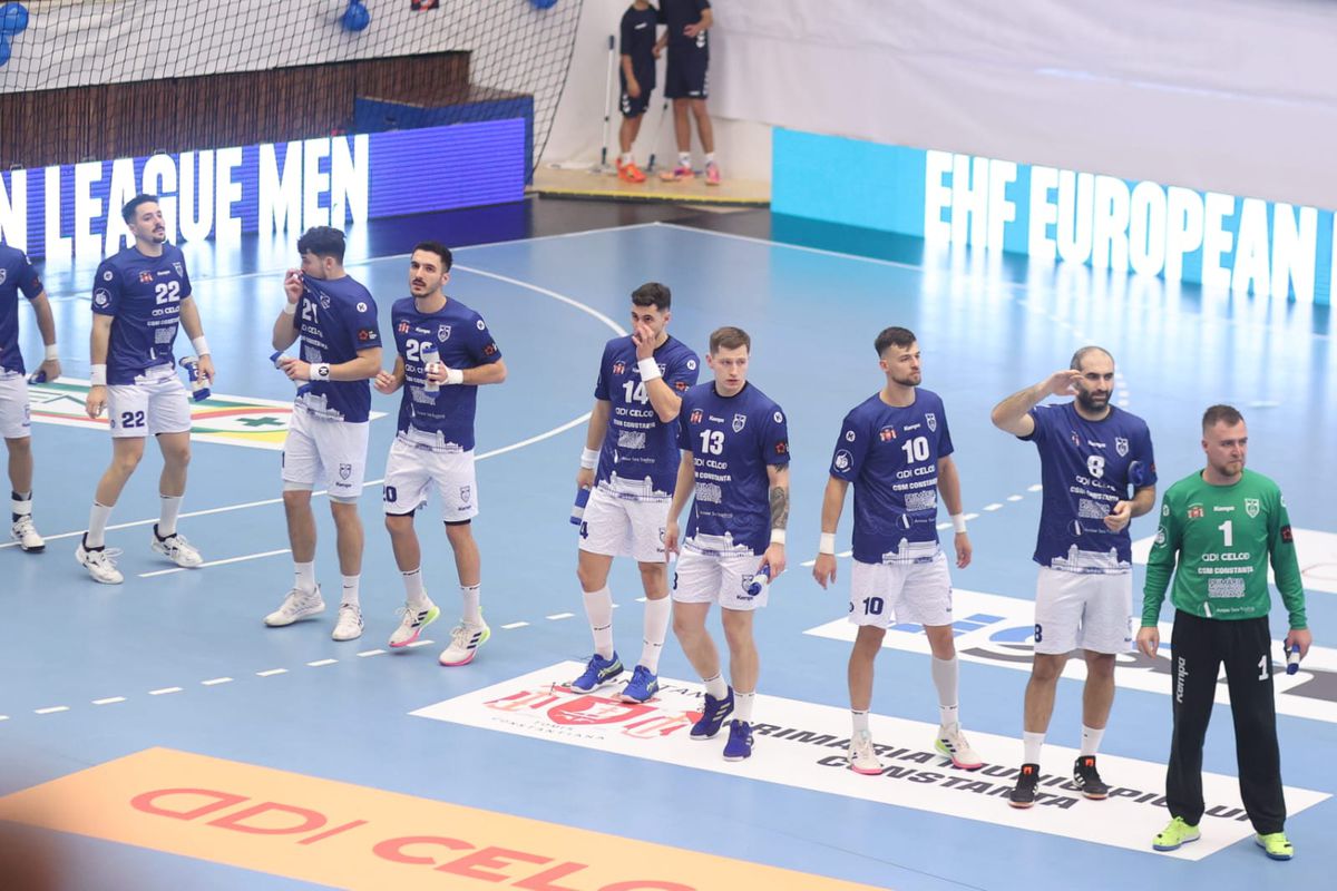 CSM Constanța, victorie mare cu Sporting în EHF European League