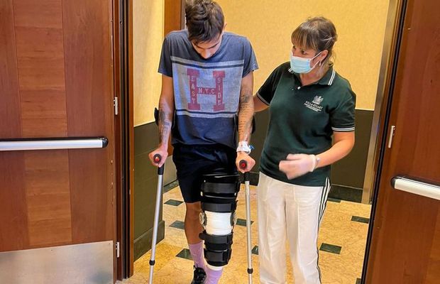 Jucătorul grav accidentat în Superliga a primit încurajări din partea unui fotbalist de la Real Madrid: „M-am bucurat că-mi este sufletește alături”