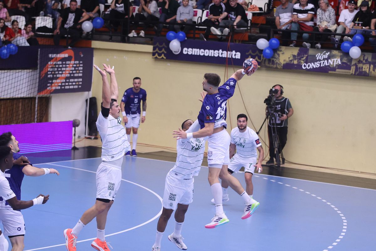 CSM Constanța, victorie mare contra lui Sporting în EHF European League » Ultimul minut a fost dramatic