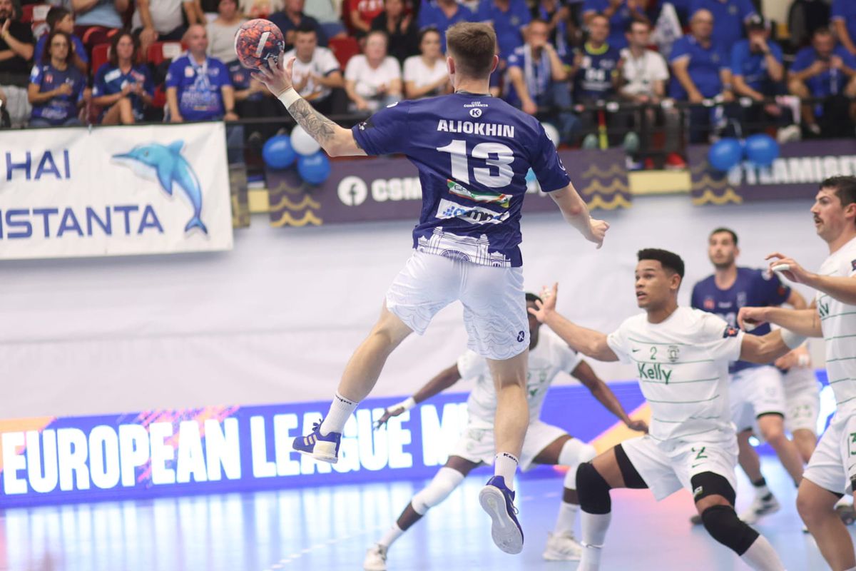 CSM Constanța, victorie mare contra lui Sporting în EHF European League » Ultimul minut a fost dramatic
