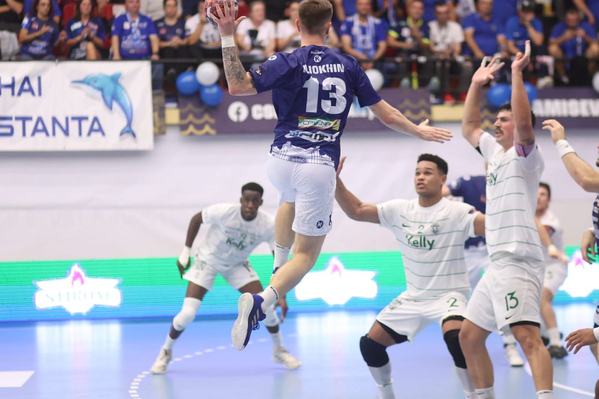 CSM Constanța, victorie mare cu Sporting în EHF European League