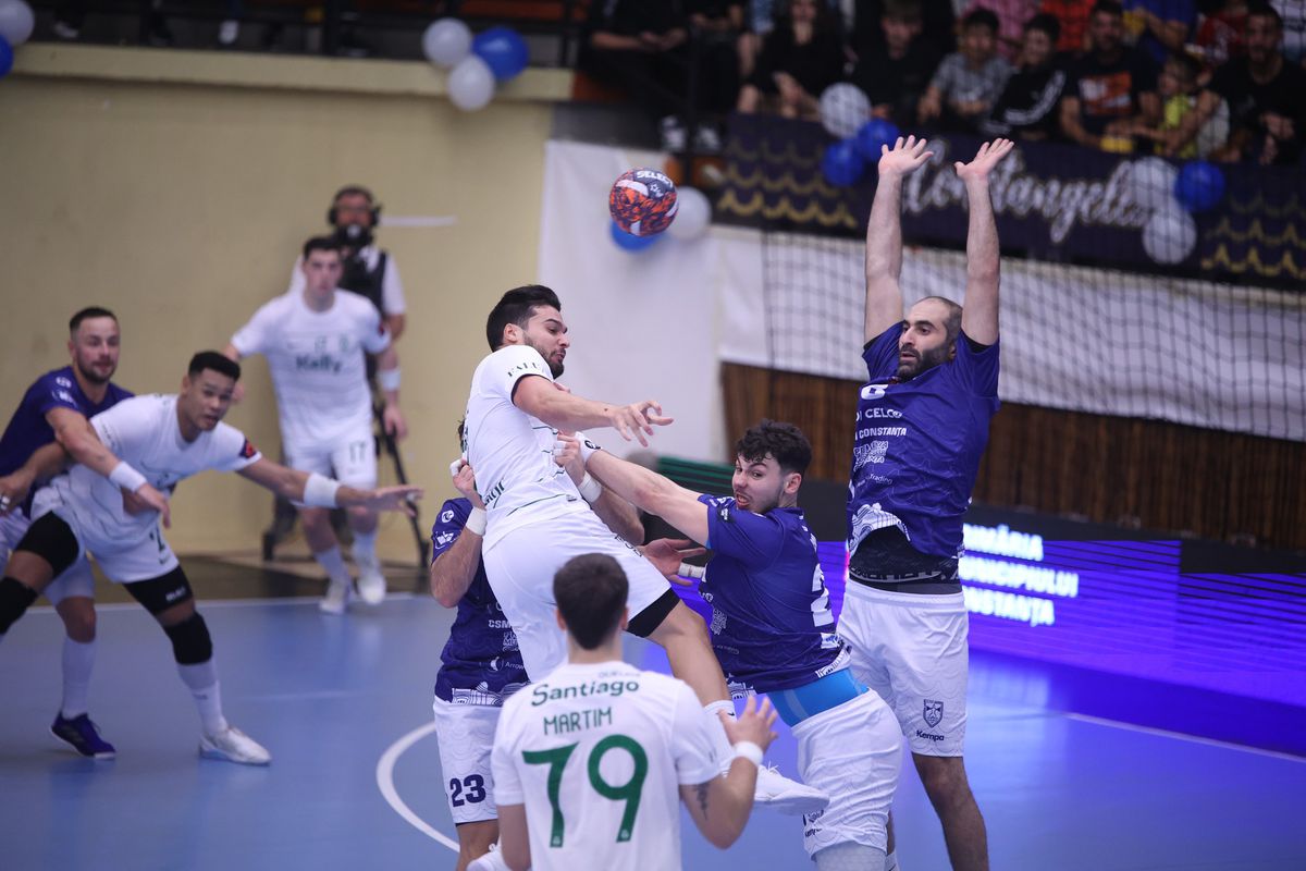 CSM Constanța, victorie mare cu Sporting în EHF European League