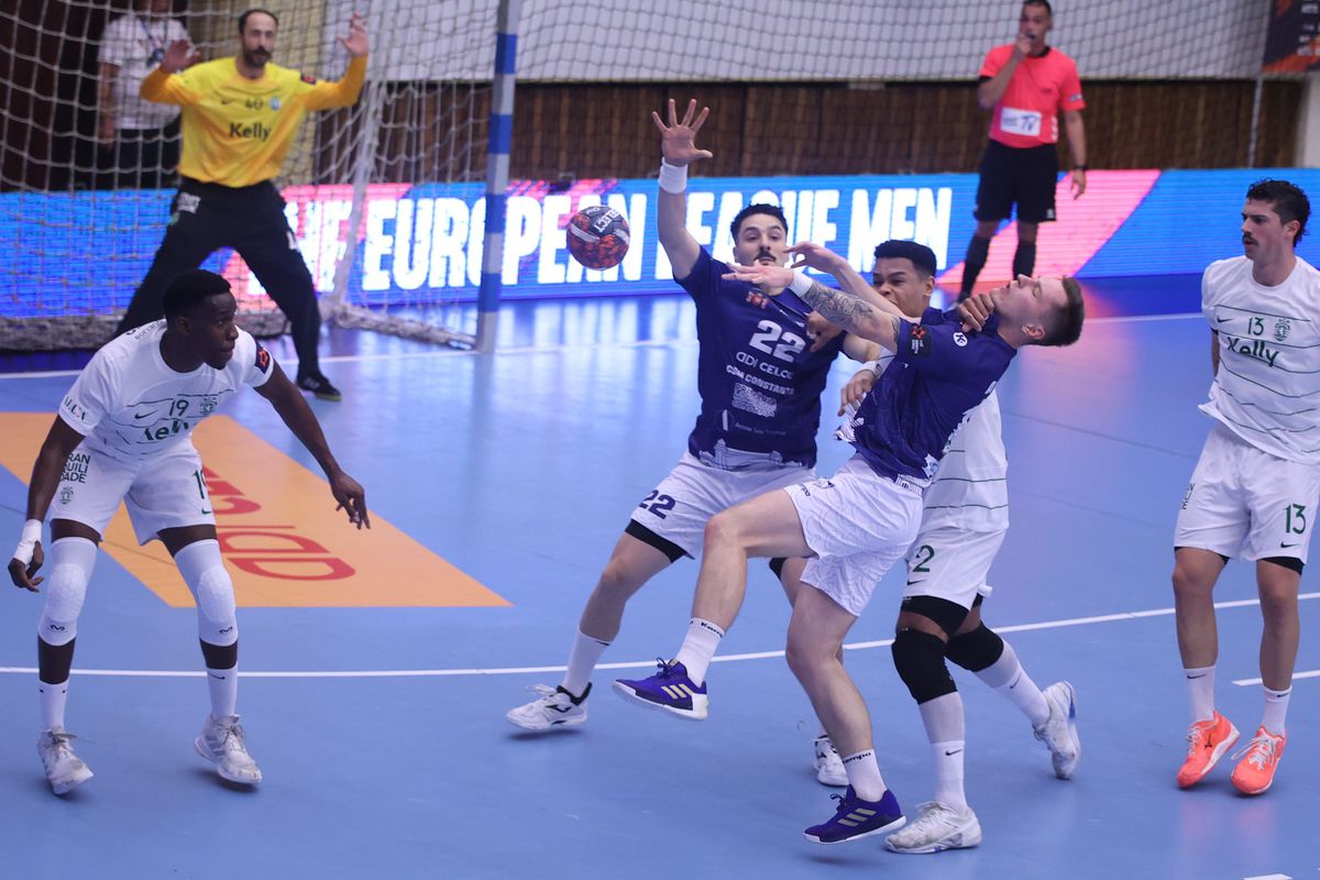 CSM Constanța, victorie mare contra lui Sporting în EHF European League » Ultimul minut a fost dramatic