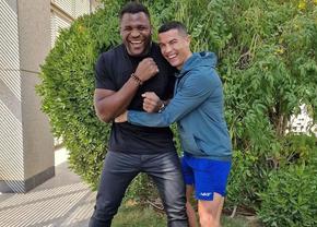 Francis Ngannou, cadou de peste 100.000 de euro din partea lui Cristiano Ronaldo înainte de lupta cu Tyson Fury: „Am mers să-l ridic la Riad”