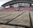 Imagini spectaculoase: stadionul de 14 milioane din SuperLigă aduce a câmp de luptă!