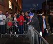 Rangers - FCSB » Imagini de la sosirea la stadion a roș-albaștrilor