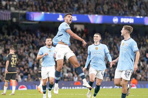 Matheus Nunes a fost jucătorul de 10 al lui Manchester City cu Sparta Praga // foto: Imago Images