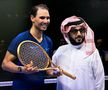 Prețul exorbitant al rachetei de aur masiv pe care a primit-o cadou Rafael Nadal de la șeicii din Arabia Saudită