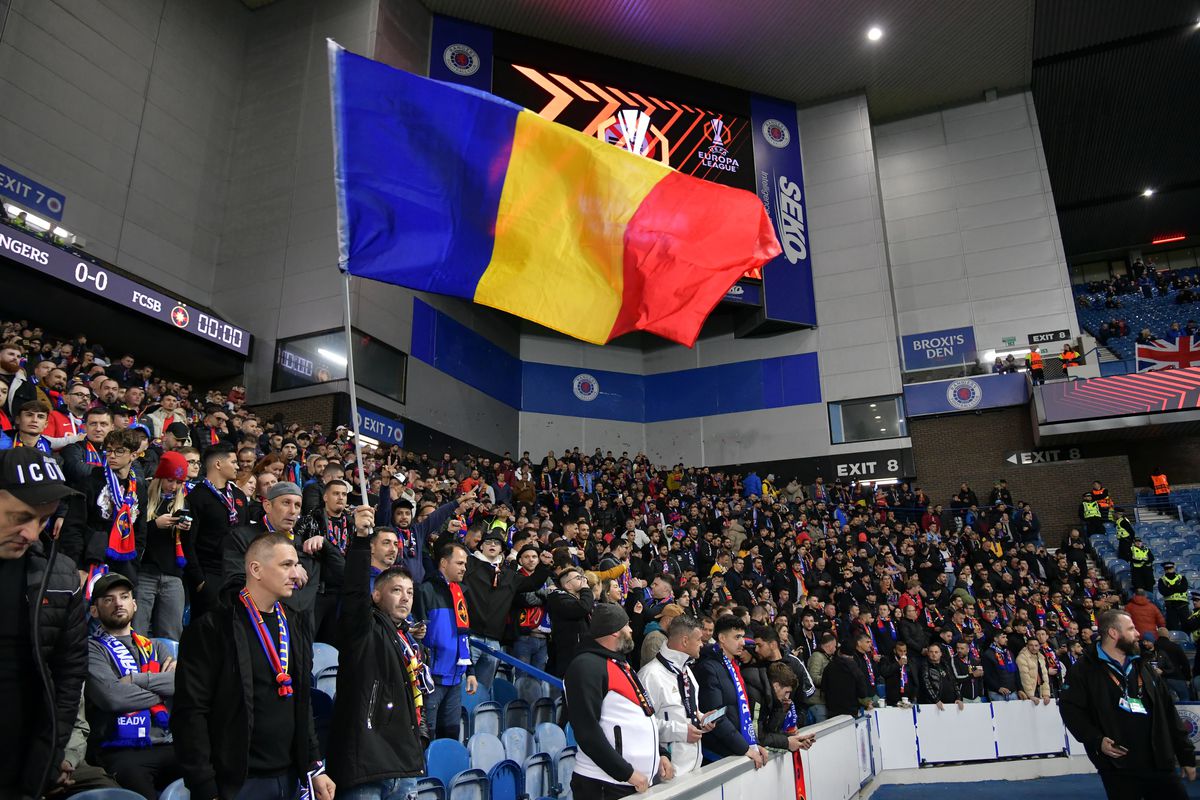 Rangers - FCSB, imagini dinainte de meci