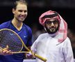 Prețul exorbitant al rachetei de aur masiv pe care a primit-o cadou Rafael Nadal de la șeicii din Arabia Saudită