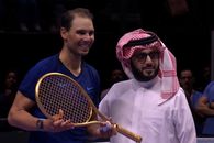 Prețul exorbitant al rachetei de aur masiv pe care a primit-o cadou Rafael Nadal de la șeicii din Arabia Saudită