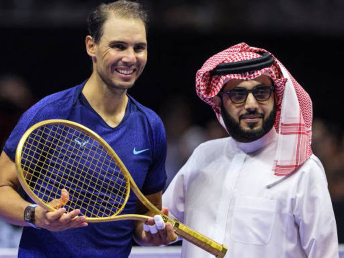 Prețul exorbitant al rachetei de aur masiv pe care a primit-o cadou Rafael Nadal de la șeicii din Arabia Saudită