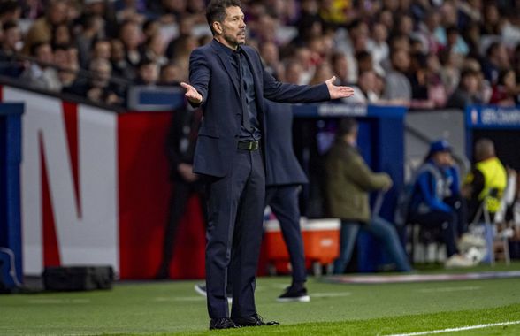 Diego Simeone, ieșire „în decor” contra Celtei lui Ionuț Radu: „Ești un nenorocit obraznic”