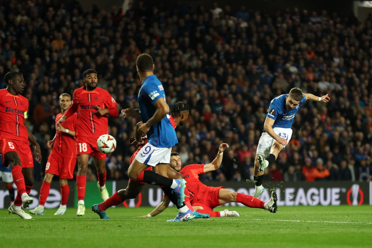 RANGERS - FCSB, imagini din meci