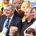 Patrick Bonner, în stânga, alături de Rafa Benitez și Gică Hagi // FOTO: Imago