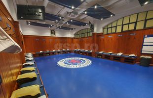 Gazeta a intrat în vestiarele miticului „Ibrox Park” » Detaliul istoric din camera lui Rangers, locul lui Ianis Hagi și cum arată acum cabina FCSB