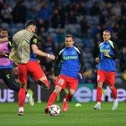 Marius Ștefănescu, înainte de Rangers - FCSB/ foto Cristi Preda (GSP)