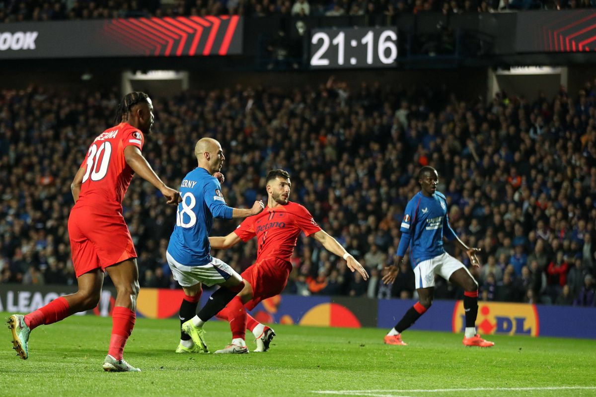 RANGERS - FCSB, imagini din meci