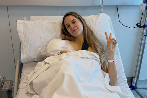 Anca Todoni, în spital/Foto: Instagram (Anca Todoni)