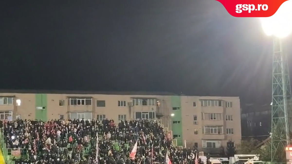 Conflict în galeria lui Dinamo la meciul cu FC Argeș