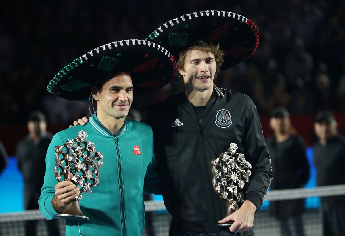 ROGER FEDERER - ALEXANDER ZVEREV // VIDEO + FOTO Federer și Zverev au stabilit un record de audiență! Meci cu peste  42.000 de fani în tribună în Mexic