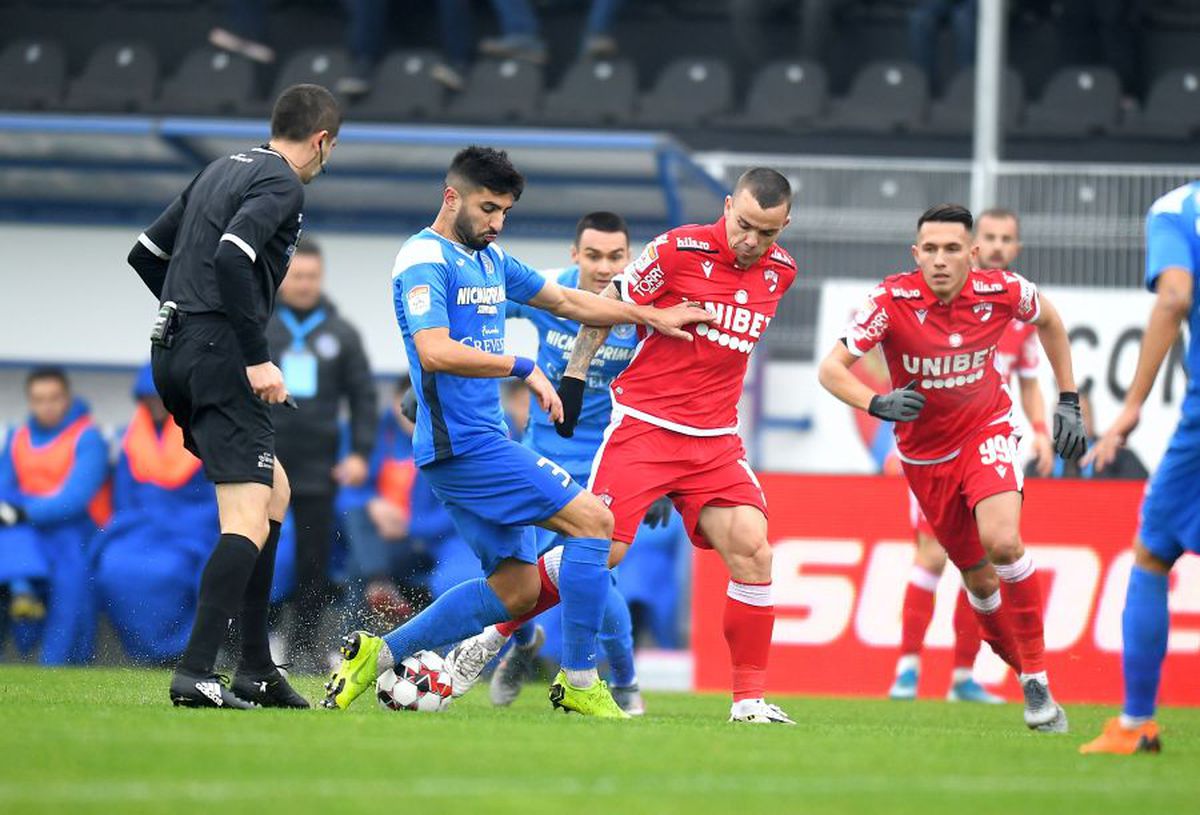 CLINCENI - DINAMO 2-2 // FOTO Florin Prunea, noi motive de nemulțumire: „N-am jucat în condiții de primă divizie”