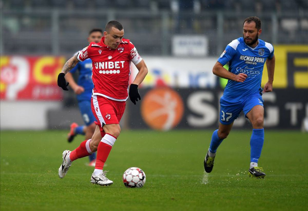 CLINCENI - DINAMO 2-2 // FOTO Florin Prunea, noi motive de nemulțumire: „N-am jucat în condiții de primă divizie”