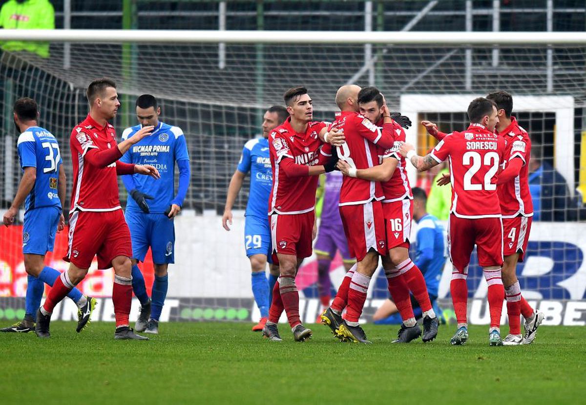 CLINCENI - DINAMO 2-2 // FOTO Florin Prunea, noi motive de nemulțumire: „N-am jucat în condiții de primă divizie”