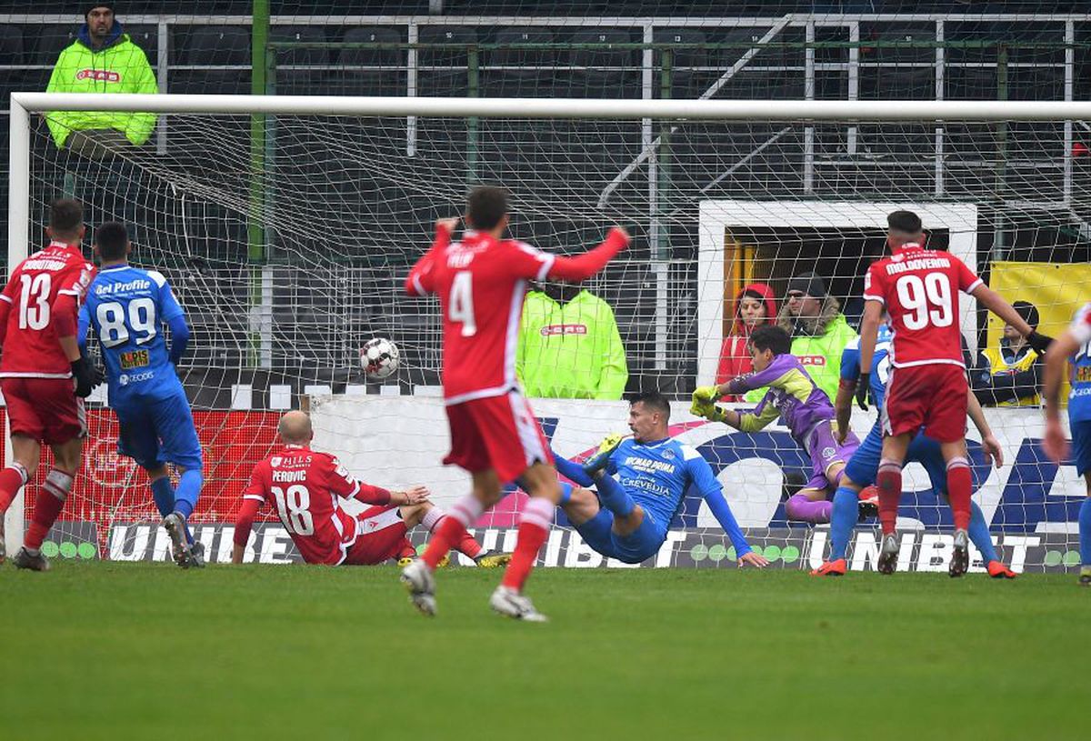 CLINCENI - DINAMO 2-2 // VIDEO + FOTO Dinamo pierde două puncte mari! Egal cu Academica Clinceni, 2-2, după ce a fost condusă cu 2-0