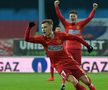FCSB a învins-o pe Gaz Metan, scor 3-2, și e lider în Liga 1. foto: Raed Krishan