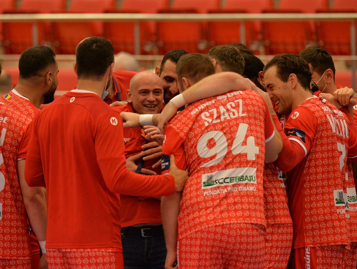FOTO. S-au întors „dulăii” adevărați! Dinamo a obținut prima victorie în grupa B a EHF European League, 29-27 cu Nîmes!